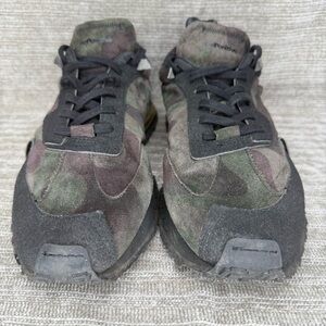 BePositive Space Race Shoes Sneakers Camo Camouflage Mens Size 11 Made In Italy
